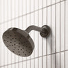 [111714A000] Euphoria 140 with AquaBooster Round Single Spray Shower Head 1.75 GPM (6.6L/min) - Brushed Cool Sunrise