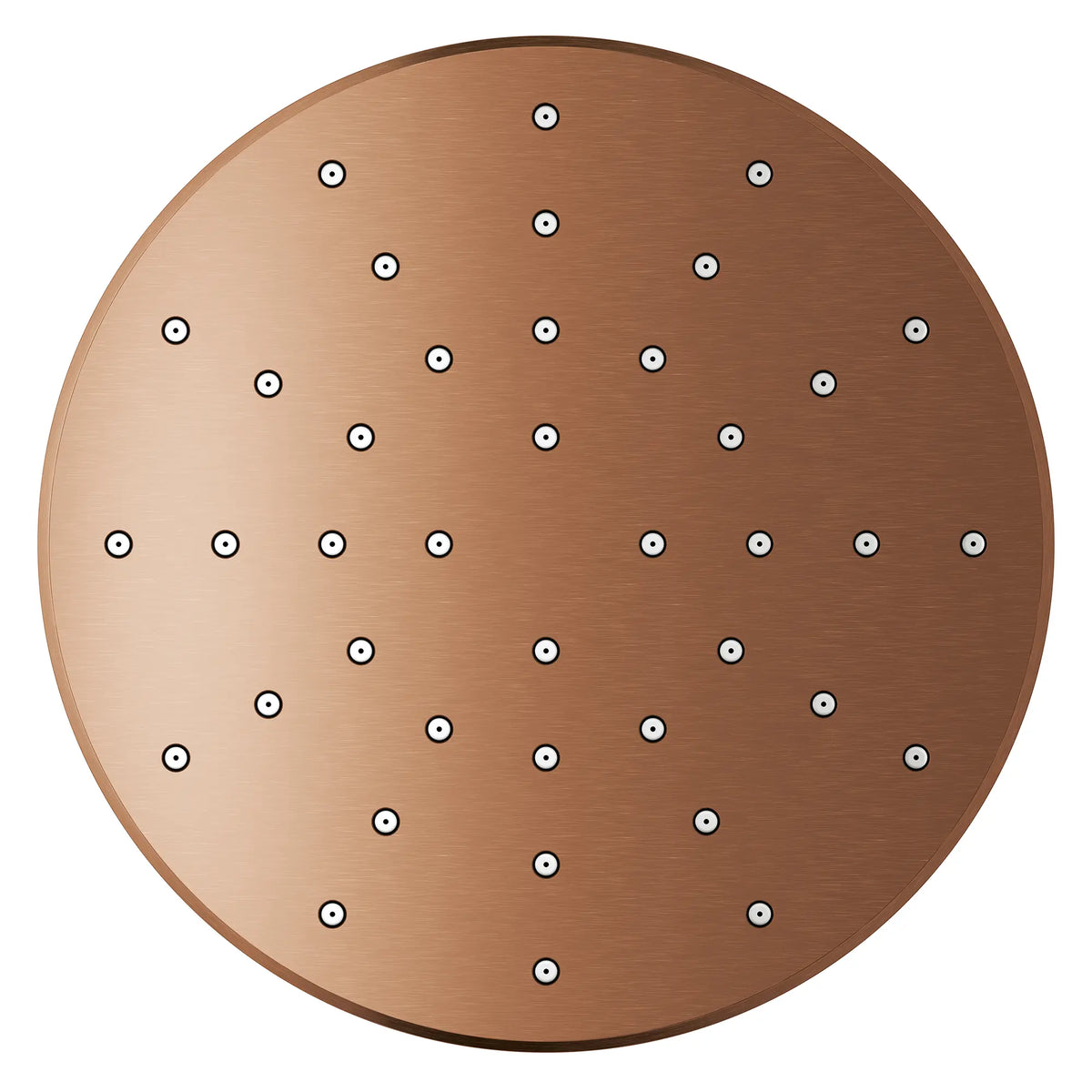 Pomme de douche à un seul jet Rainshower Aqua de 13,97 cm (5½ po) avec AquaBooster 6,6 L/min (1,75 gal/min) // COUCHANT CHAUD BROSSÉ // 283599_Aquabooster_SiloOther_111518DL00_111519DL0_0001_April2026_0_CDNwebp.webp