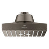[111672AL00] Rainshower Aqua Multi Spray 5 1/2" Square Shower Head with Aqua Booster 1.75 GPM (6.6 L/min) - GROHE StarLight Chrome