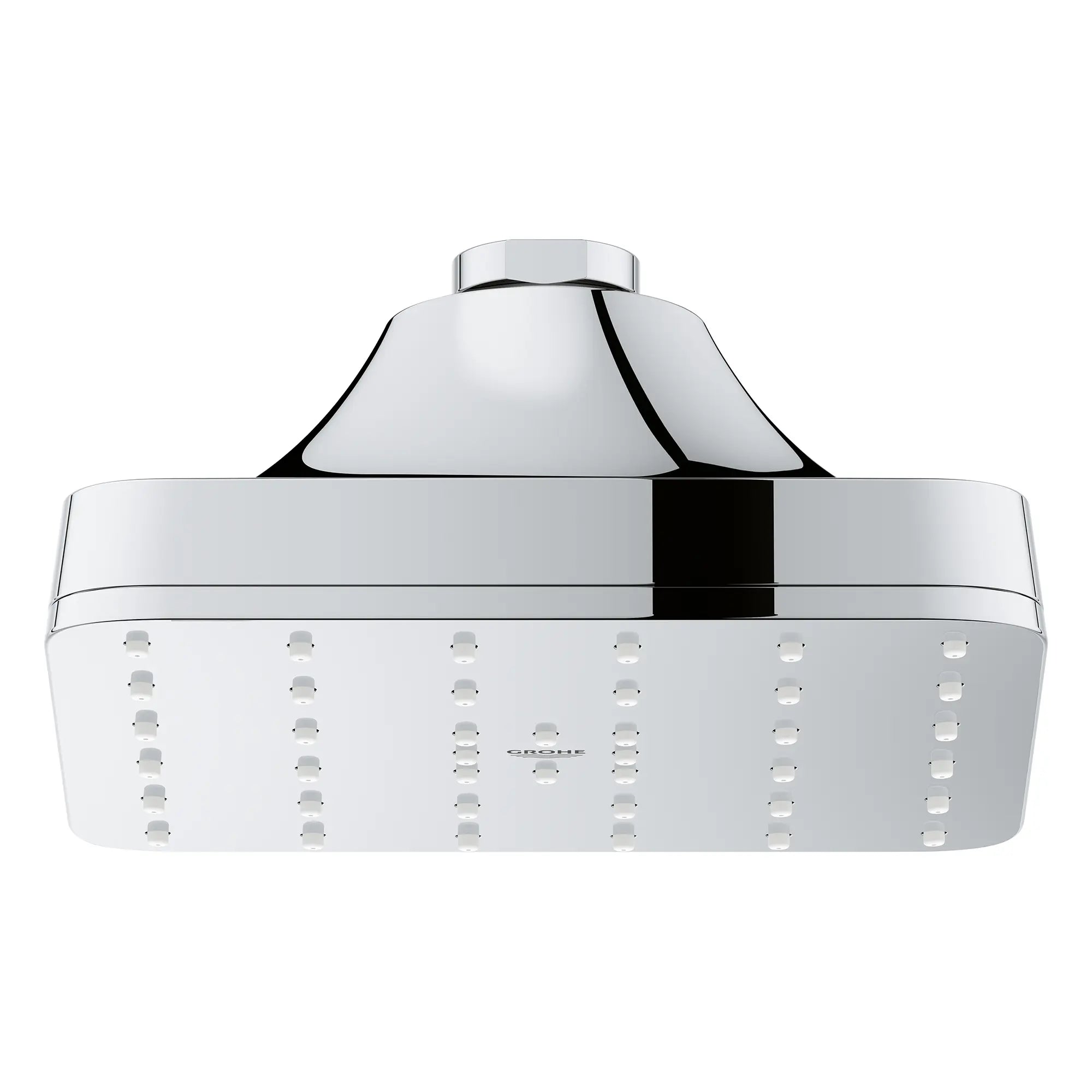 Pomme de douche ronde Euphoria 140 à jets multiples avec Aquabooster, 6,6 L/min (1,75 gal/min) // CHROME STARLIGHT GROHE // 283642_Aquabooster_SiloFront_1117180000_0001_April2026_0_CDNwebp.webp