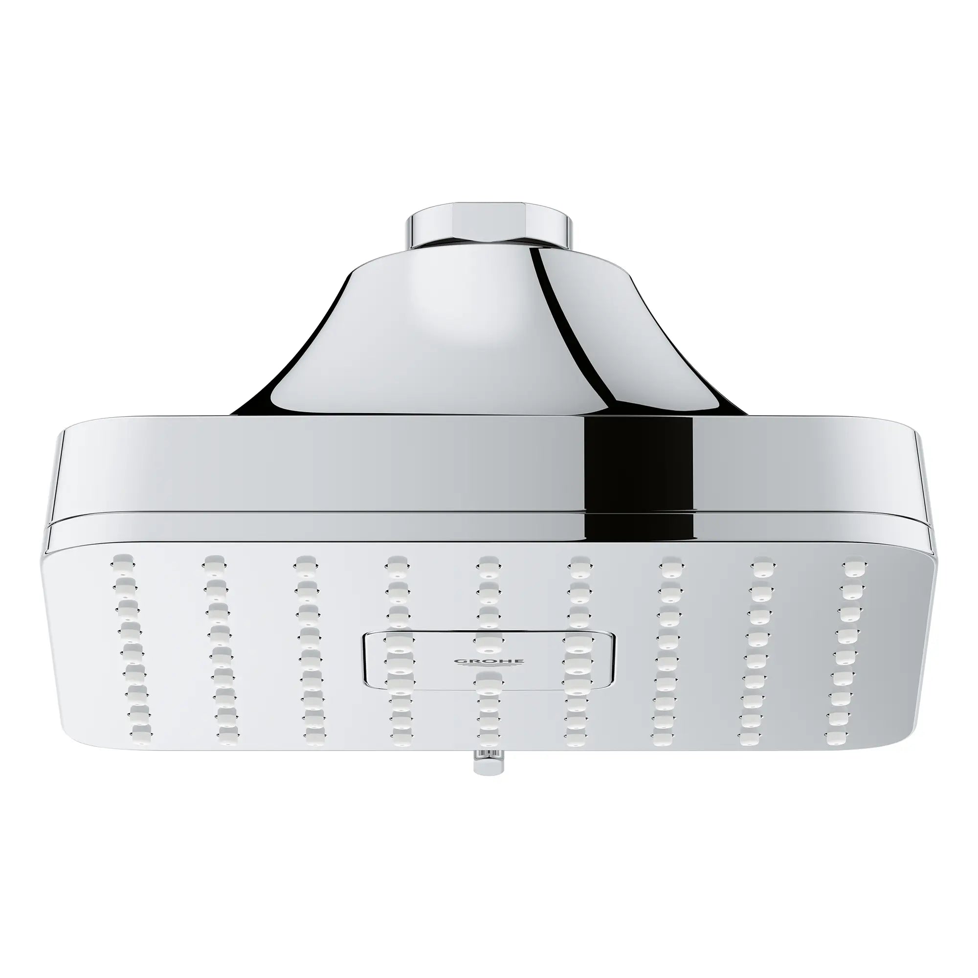 Pomme de douche carrée Euphoria 140 à jets multiples avec Aquabooster, 6,6 L/min (1,75 gal/min) // CHROME STARLIGHT GROHE // 283643_Aquabooster_SiloFront_1117210000_0001_April2026_0_CDNwebp.webp