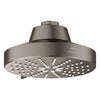 [111611AL00] Rainshower Aqua 140 Multi Spray 5 1/2" Shower Head with Aqua Booster 1.75 GPM (6.6 L/min) - Hard Graphite