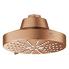 [111611DL00] Rainshower Aqua 140 Multi Spray 5 1/2" Shower Head with Aqua Booster 1.75 GPM (6.6 L/min) - Hard Graphite