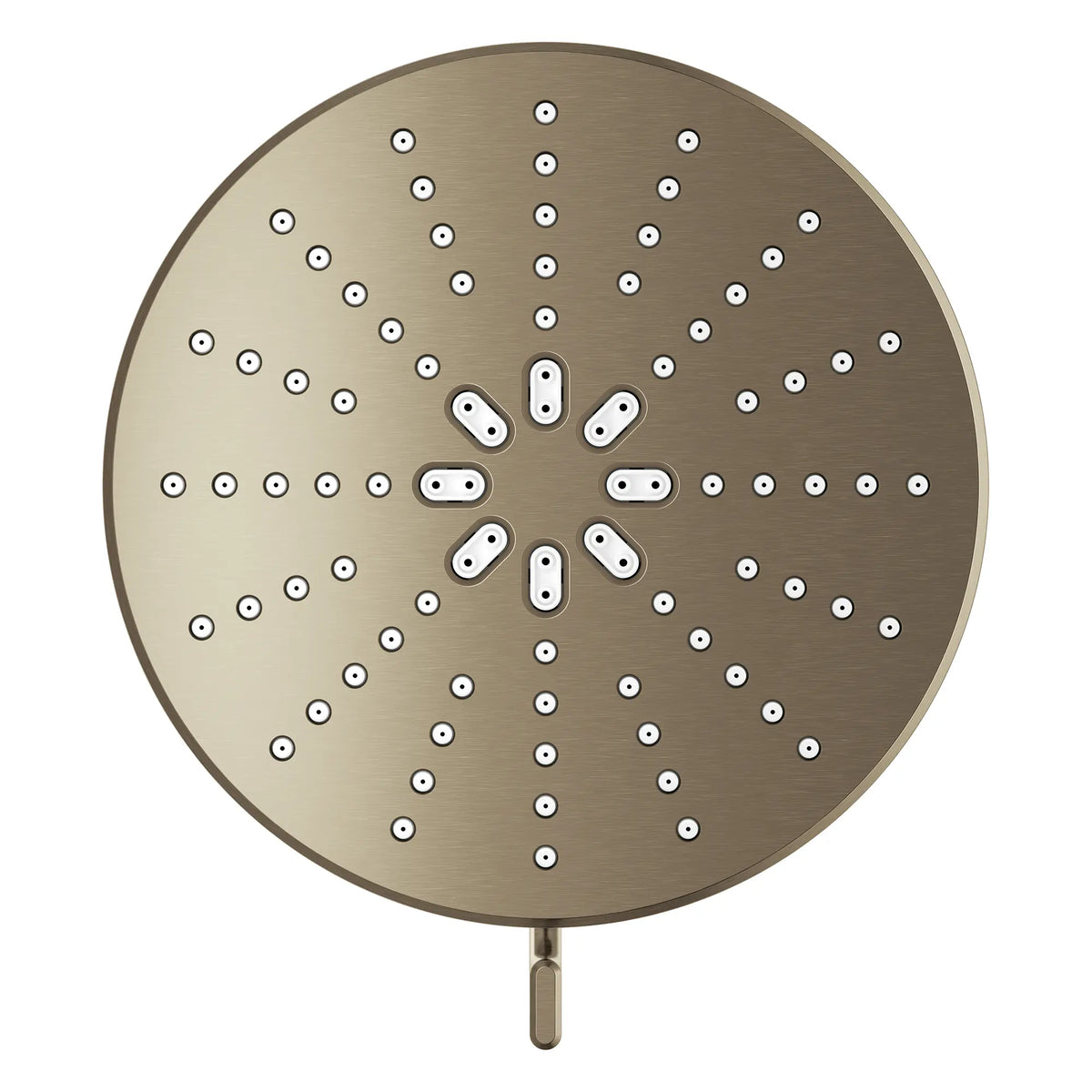 Pomme de douche à jets multiples Rainshower Aqua 140 de 13,97 cm (5½ po) avec AquaBooster 6,6 L/min (1,75 gal/min) // NICKEL BROSSÉ INFINITYFINISH // 283663_Aquabooster_SiloOther_111611EN00_111659EN00_004_01_0001_April2026_0_CDNwebp.webp