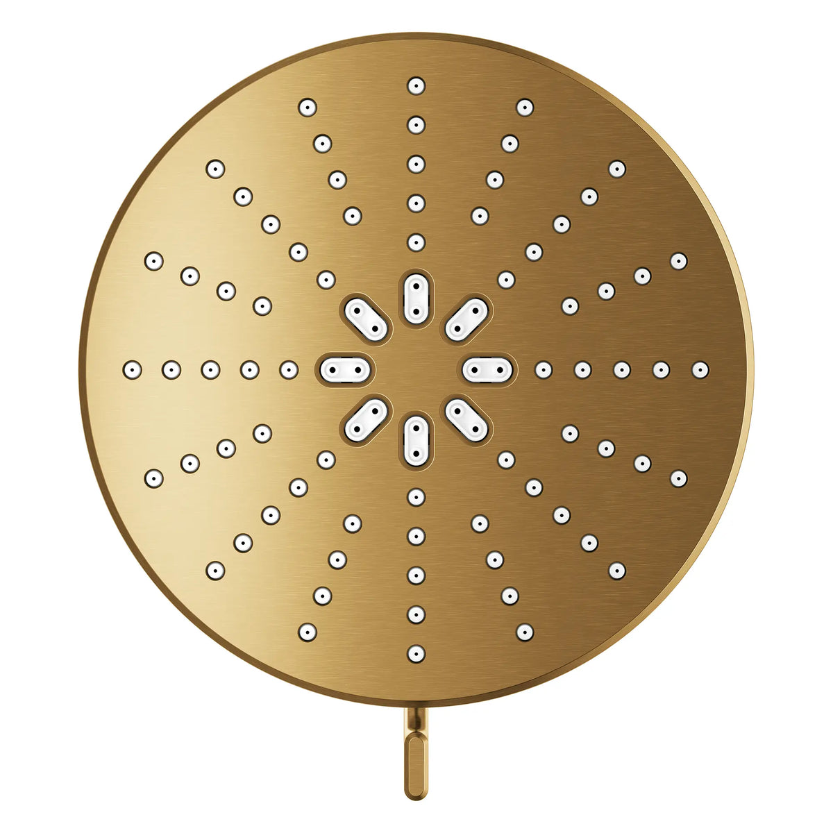 Pomme de douche à jets multiples Rainshower Aqua 140 de 13,97 cm (5½ po) avec AquaBooster 6,6 L/min (1,75 gal/min) // AUBE FRAÎCHE BROSSÉ // 283669_Aquabooster_SiloOther_111611GN00_111659GN00_004_01_0001_April2026_0_CDNwebp.webp