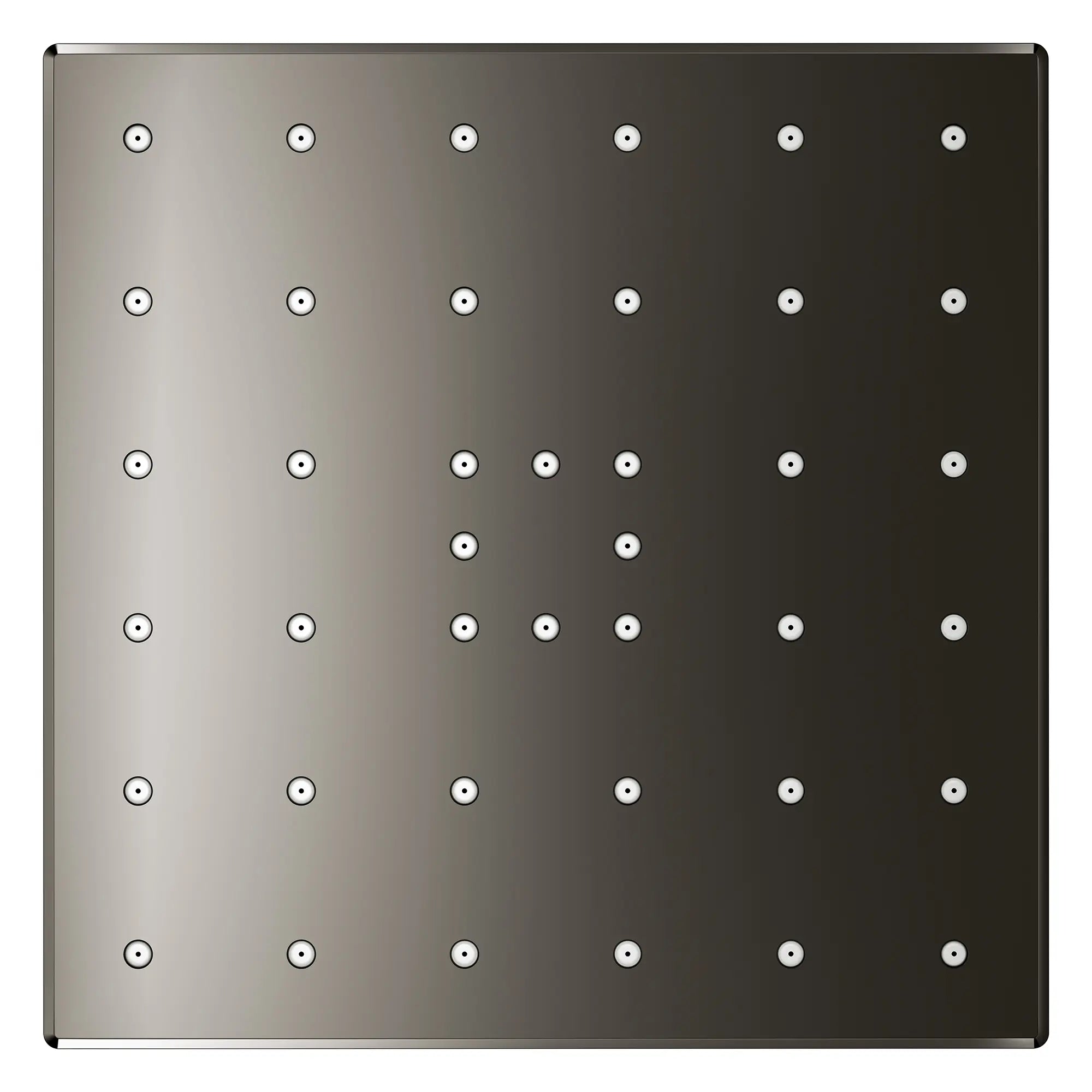 Pomme de douche carrée à un seul jet Rainshower Aqua de 13,97 cm (5½ po) avec AquaBooster 9,5 L/min (2,5 gal/min) // GRAPHITE DUR // 283671_Aquabooster_SiloOther_111661A000_111668A000_004_01_0001_April2026_0_CDNwebp.webp