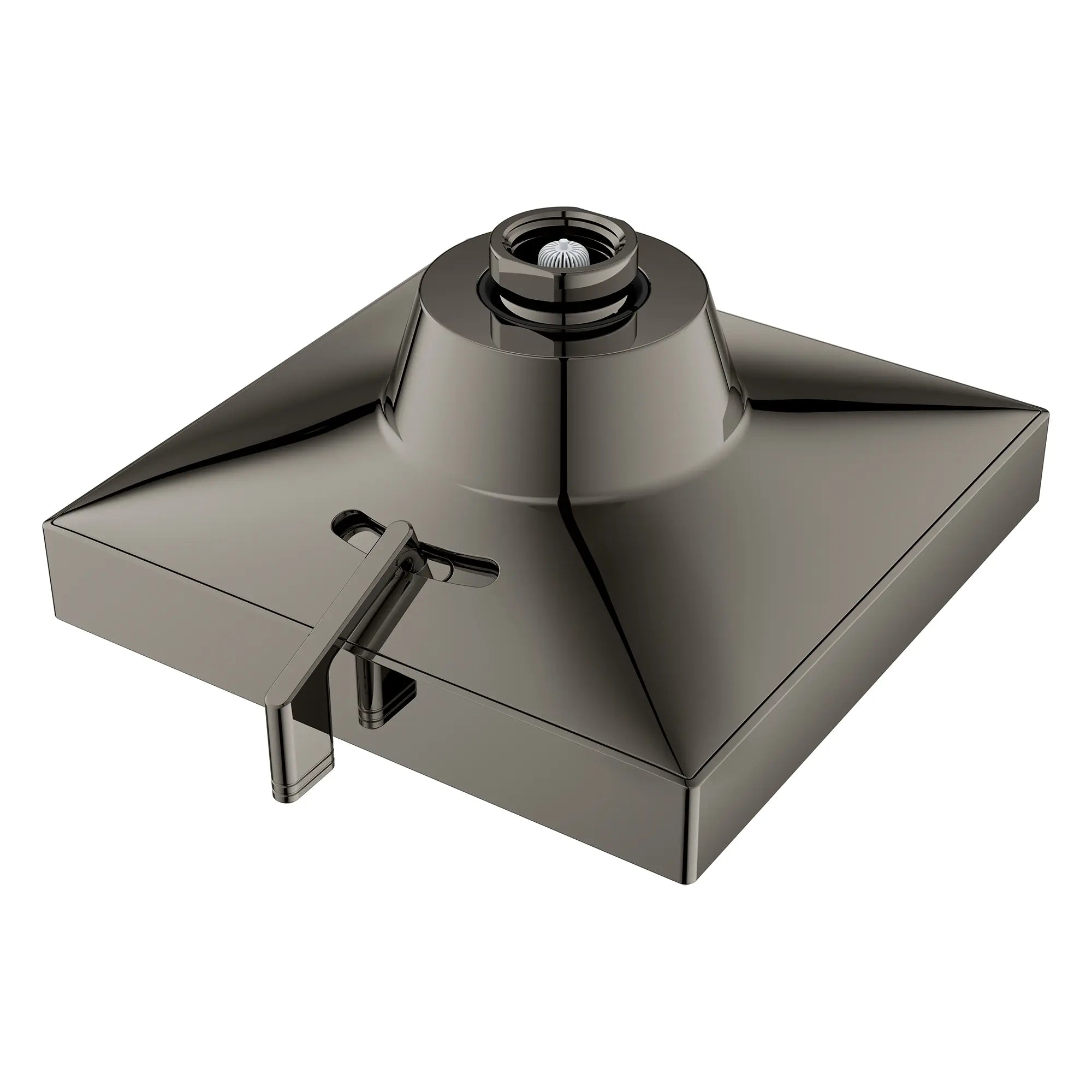 Pomme de douche carrée à jets multiples Rainshower Aqua de 13,97 cm (5½ po) avec AquaBooster 6,6 L/min (1,75 gal/min) // GRAPHITE DUR // 283679_Aquabooster_SiloOther_111672A000_111673A000_009_01_0001_April2026_0_CDNwebp.webp