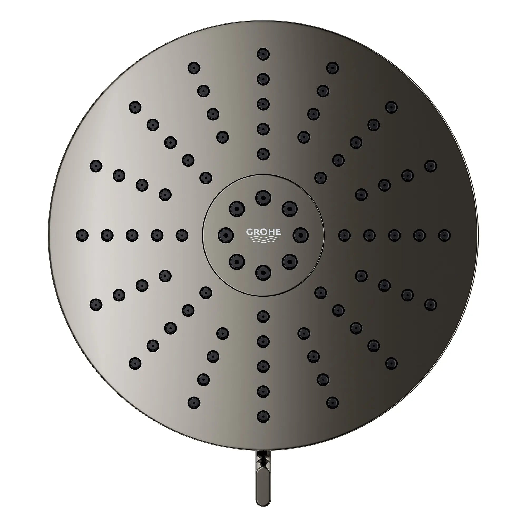 Pomme de douche ronde Euphoria 140 à un seul jet avec Aquabooster, 6,6 L/min (1,75 gal/min) // GRAPHITE DUR // 283697_Aquabooster_SiloOther_111716A000_0001_April2026_0_CDNwebp.webp