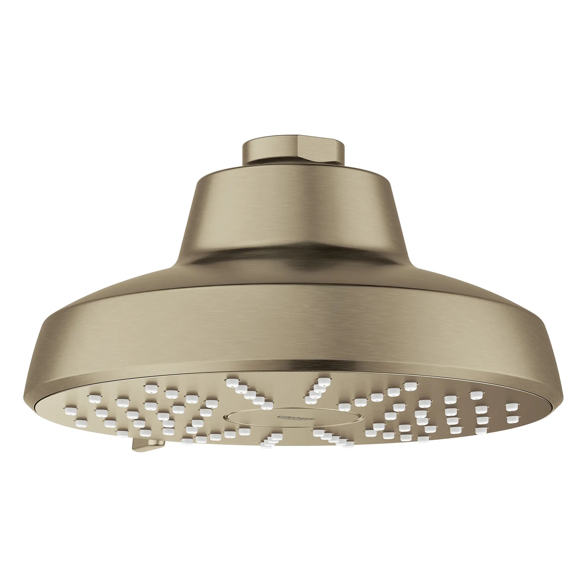 Pomme de douche ronde Tempesta 140 à jets multiples avec Aquabooster, 6,6 L/min (1,75 gal/min) // NICKEL BROSSÉ INFINITYFINISH // 283728_Aquabooster_SiloOther_111746EN00_0004_April2026_0_CDNwebp.webp