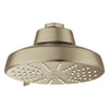 [111746EN00] Tempesta 140 with AquaBooster Round Multi Spray Shower Head 1.75 GPM (6.6L/min) - Brushed Cool Sunrise