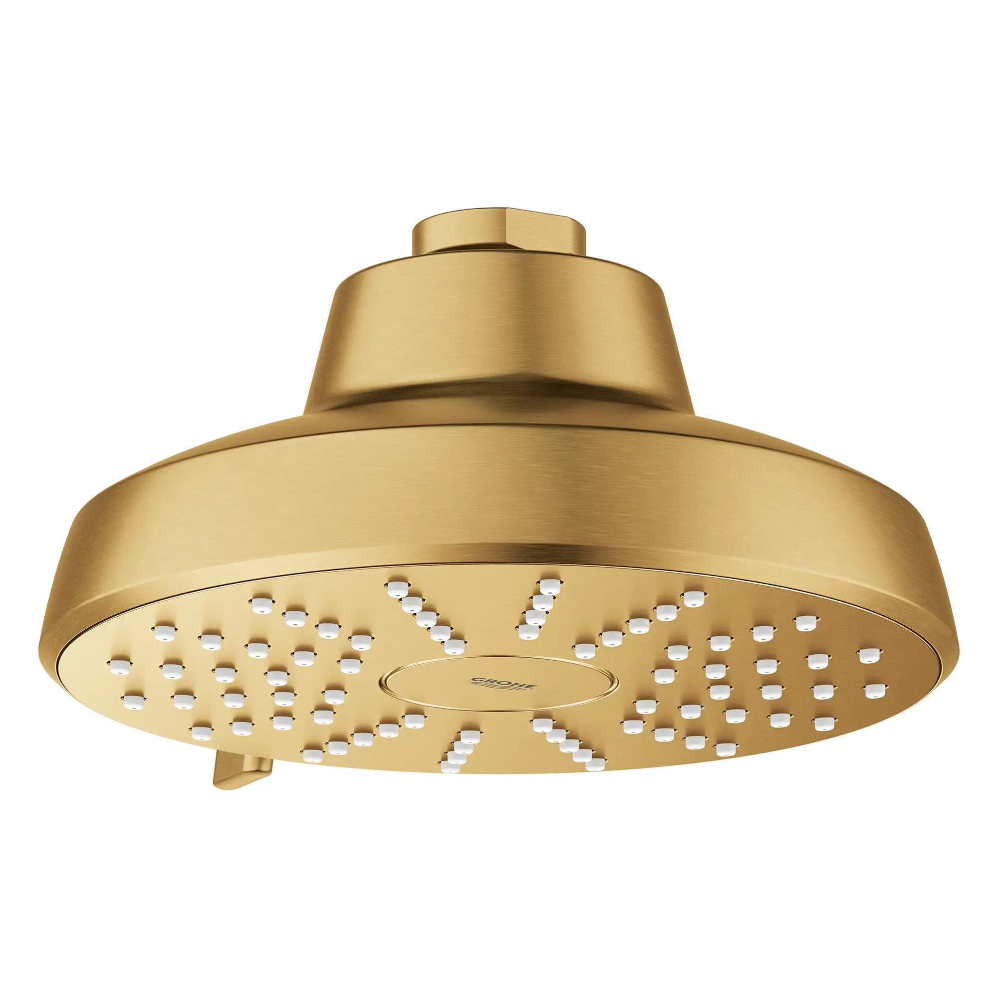 Pomme de douche ronde Tempesta 140 à jets multiples avec Aquabooster, 6,6 L/min (1,75 gal/min) // AUBE FRAÎCHE BROSSÉ // 283737_Aquabooster_SiloOther_111746GN00_0006_April2026_0_CDNwebp.webp