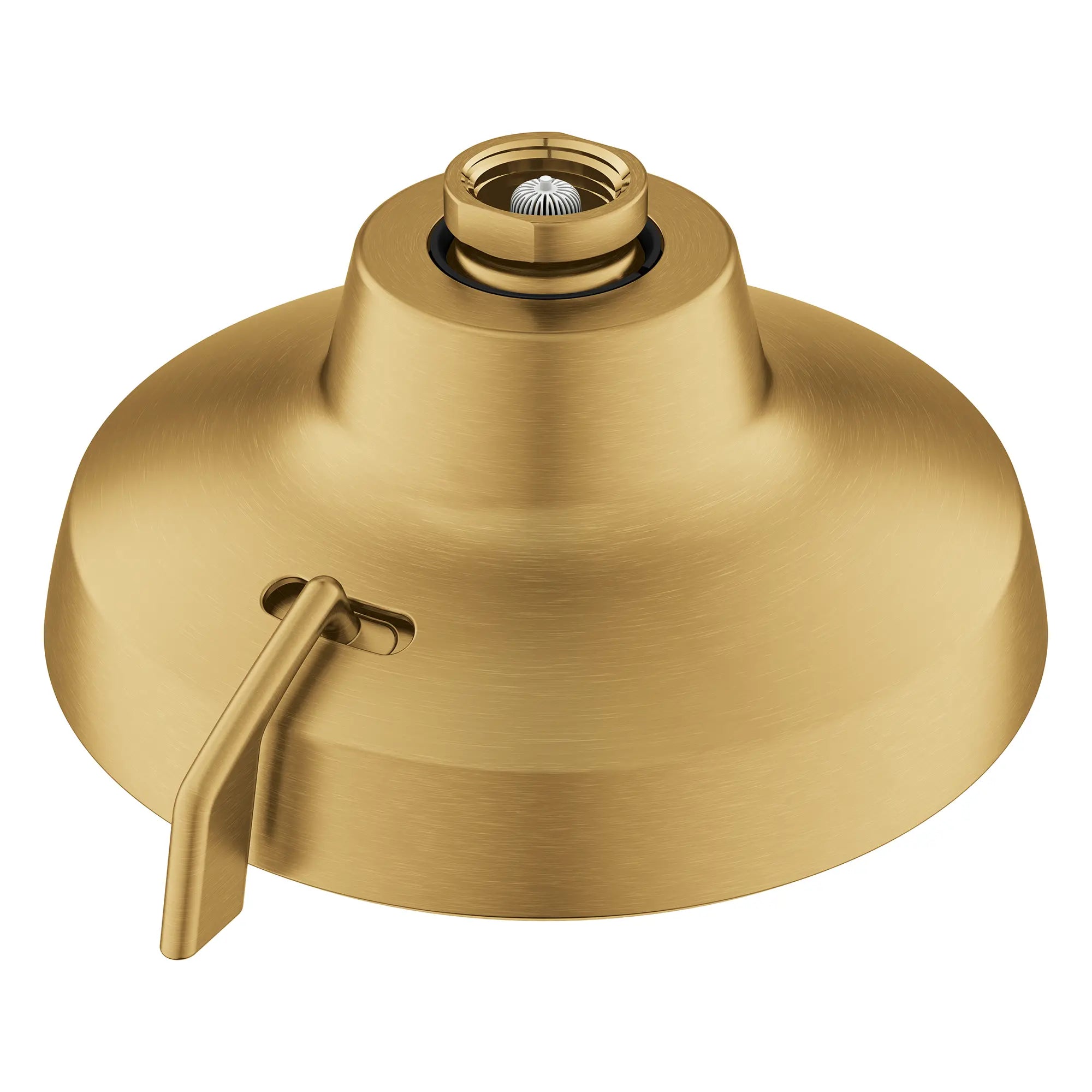Pomme de douche ronde Tempesta 140 à jets multiples avec Aquabooster, 6,6 L/min (1,75 gal/min) // AUBE FRAÎCHE BROSSÉ // 283738_Aquabooster_SiloOther_111746GN00_0008_April2026_0_CDNwebp.webp