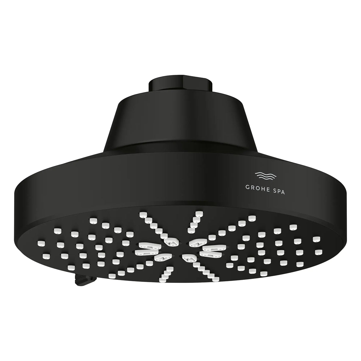 Pomme de douche à jets multiples Rainshower Aqua 140 de 13,97 cm (5½ po) avec AquaBooster 6,6 L/min (1,75 gal/min) // NOIR MAT // 283745_Aquabooster_SiloOther_1116112430_1116592430_0003_April2026_0_CDNwebp.webp