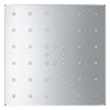 [1116610000] Rainshower Aqua Mono Spray 5 1/2" Square Showerhead with Aqua Booster 1.75 GPM (6.6 L/min) - GROHE StarLight Chrome