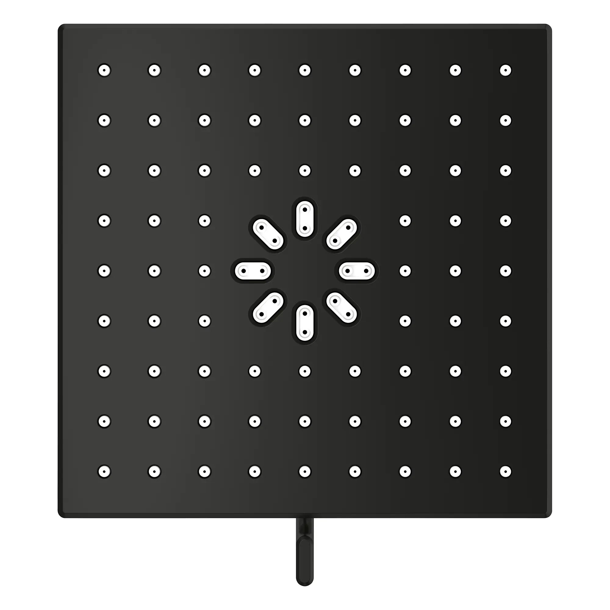 Pomme de douche carrée à jets multiples Rainshower Aqua de 13,97 cm (5½ po) avec AquaBooster 6,6 L/min (1,75 gal/min) // NOIR MAT // 283751_Aquabooster_SiloOther_1116722430_1116732430_0001_April2026_0_CDNwebp.webp