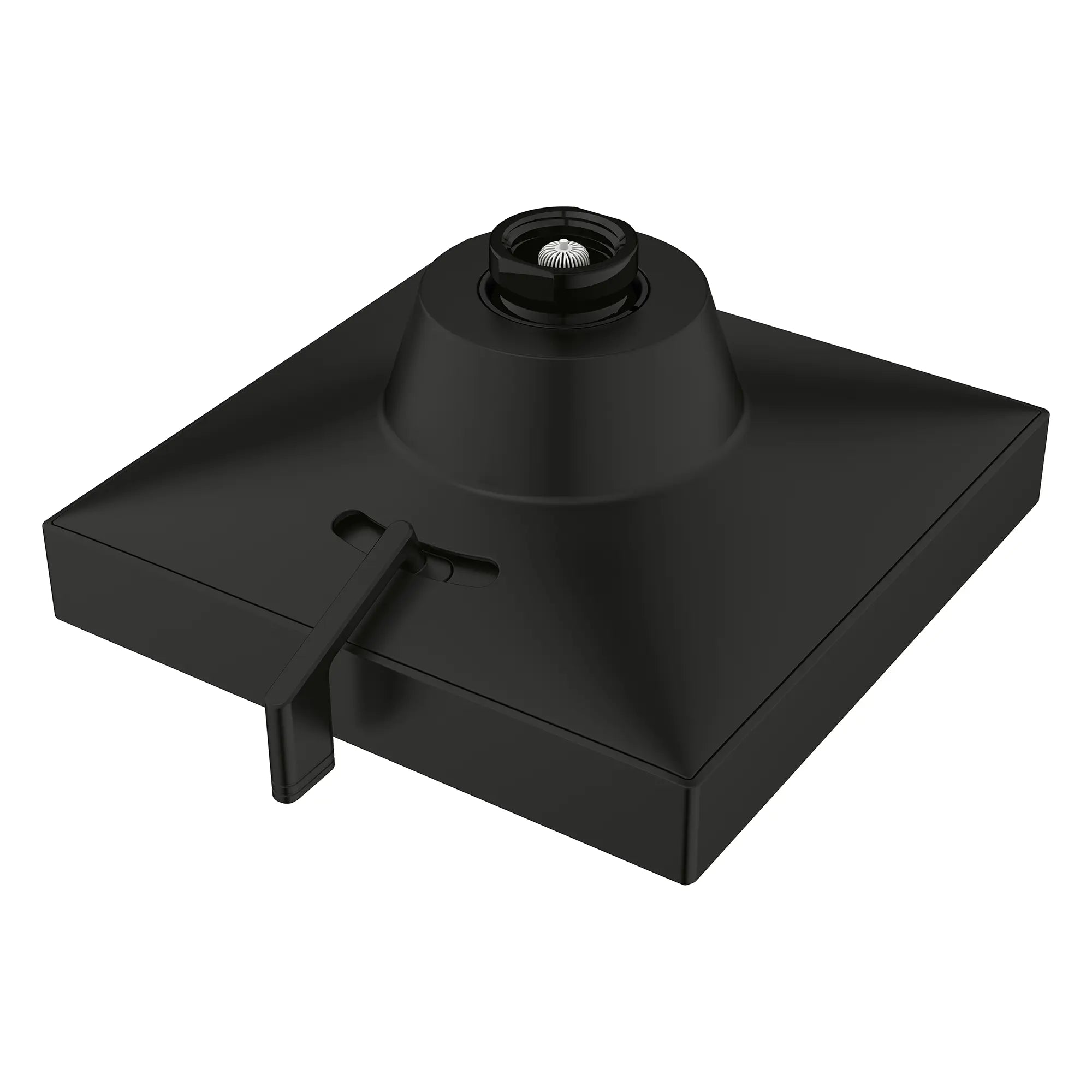 Pomme de douche carrée à jets multiples Rainshower Aqua de 13,97 cm (5½ po) avec AquaBooster 6,6 L/min (1,75 gal/min) // NOIR MAT // 283754_Aquabooster_SiloOther_1116722430_1116732430_0004_April2026_0_CDNwebp.webp