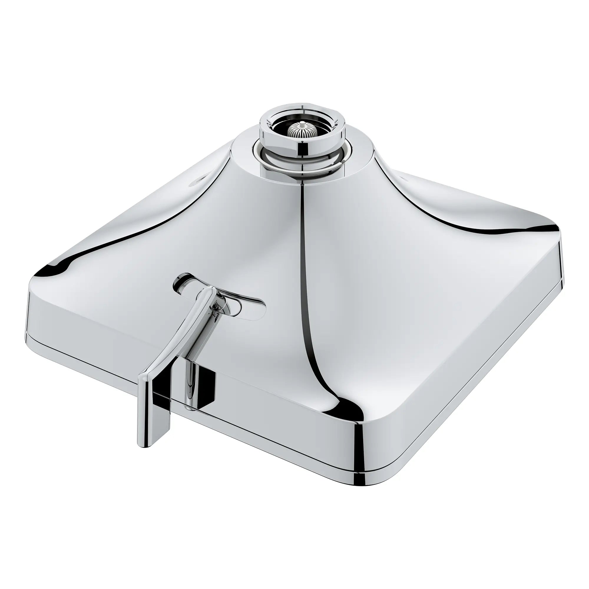 Pomme de douche carrée Euphoria 140 à jets multiples avec Aquabooster, 6,6 L/min (1,75 gal/min) // CHROME STARLIGHT GROHE // 283766_Aquabooster_SiloOther_1117210000_0004_April2026_0_CDNwebp.webp