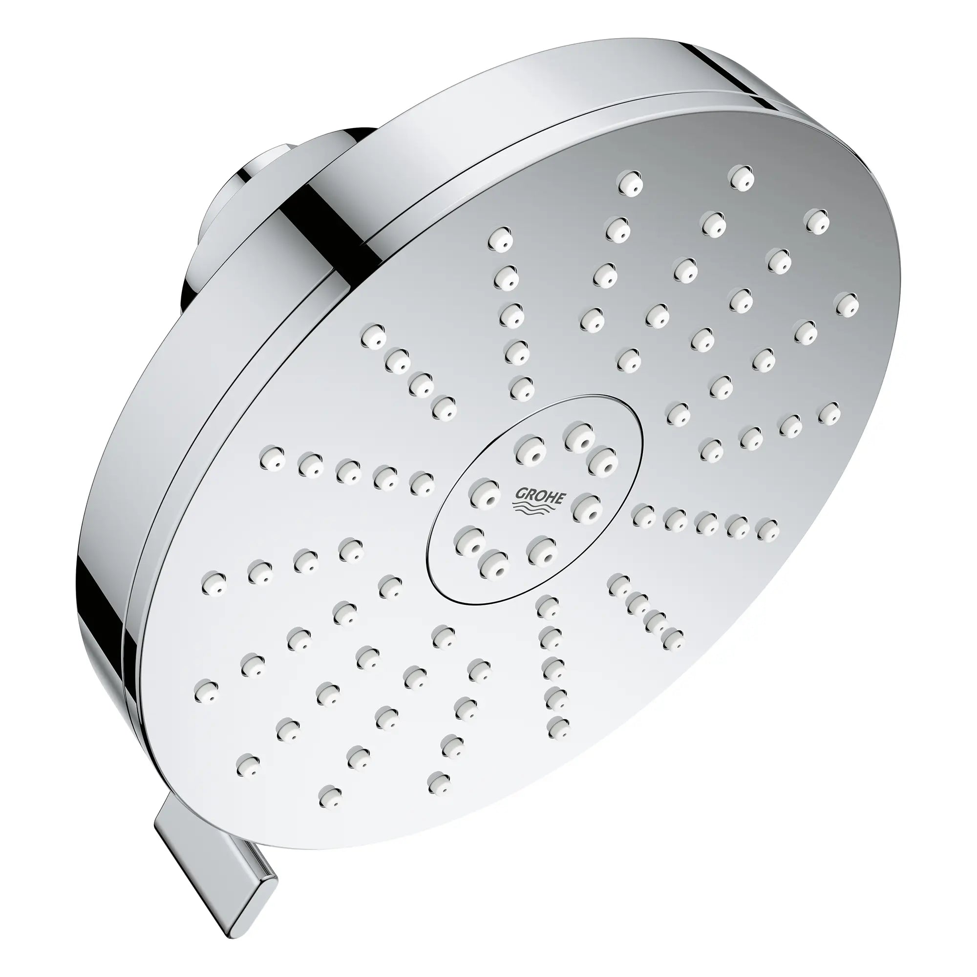 Pomme de douche ronde Euphoria 140 à un seul jet avec Aquabooster, 6,6 L/min (1,75 gal/min) // CHROME STARLIGHT GROHE // 283848_Aquabooster_SiloRight_1117160000_0001_April2026_0_CDNwebp.webp