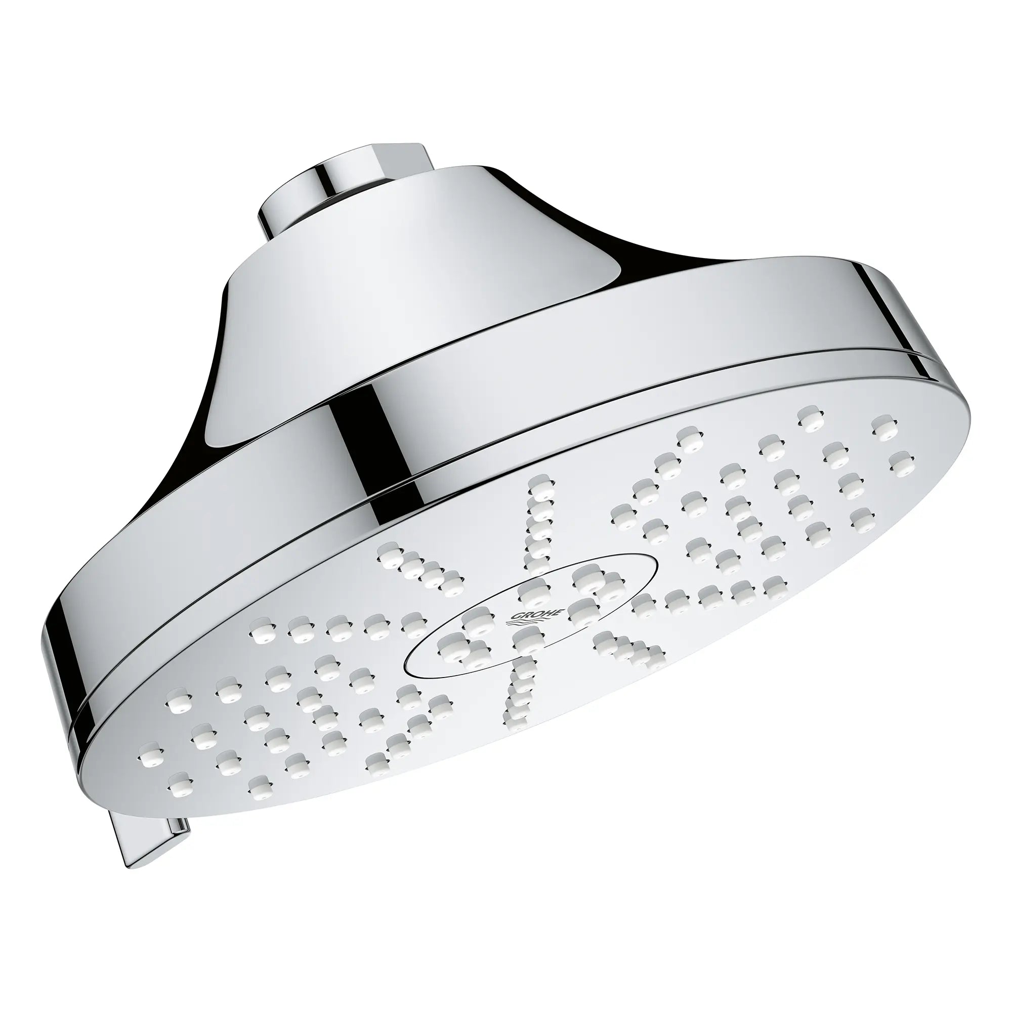Pomme de douche ronde Euphoria 140 à un seul jet avec Aquabooster, 6,6 L/min (1,75 gal/min) // CHROME STARLIGHT GROHE // 283849_Aquabooster_SiloRight_1117160000_0002_April2026_0_CDNwebp.webp