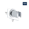 [28629EN0] Wall Union With Hand Shower Holder - Brushed Nickel InfinityFinish