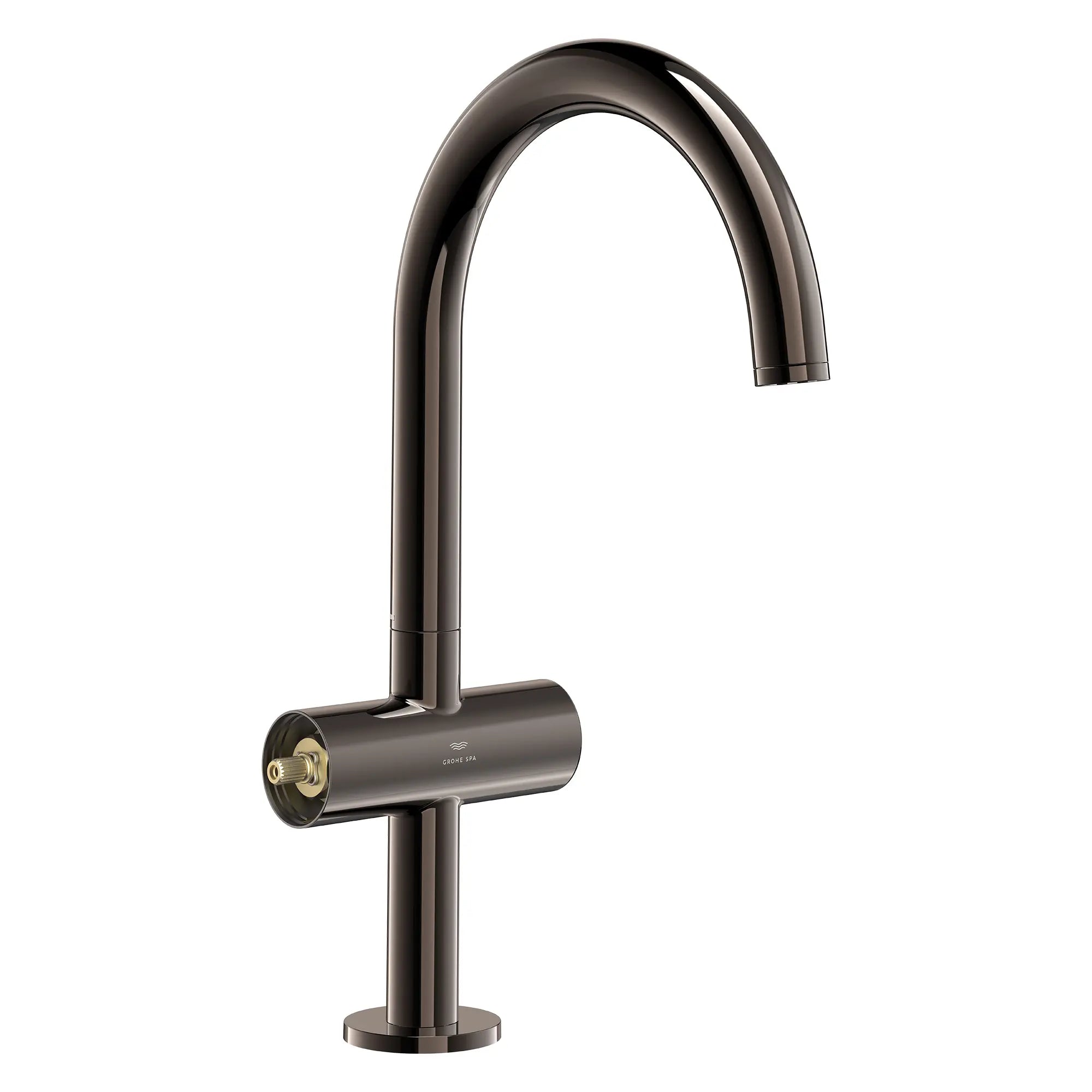 Grand robinet monotrou à deux poignées pour salle de bain 4,5 L/min (1,2 gpm) // HARD GRAPHITE // 285328_Atrio_PC_SiloRight_21146A000_48458A000_0002_JANUARY2026_0_CDNwebp.webp