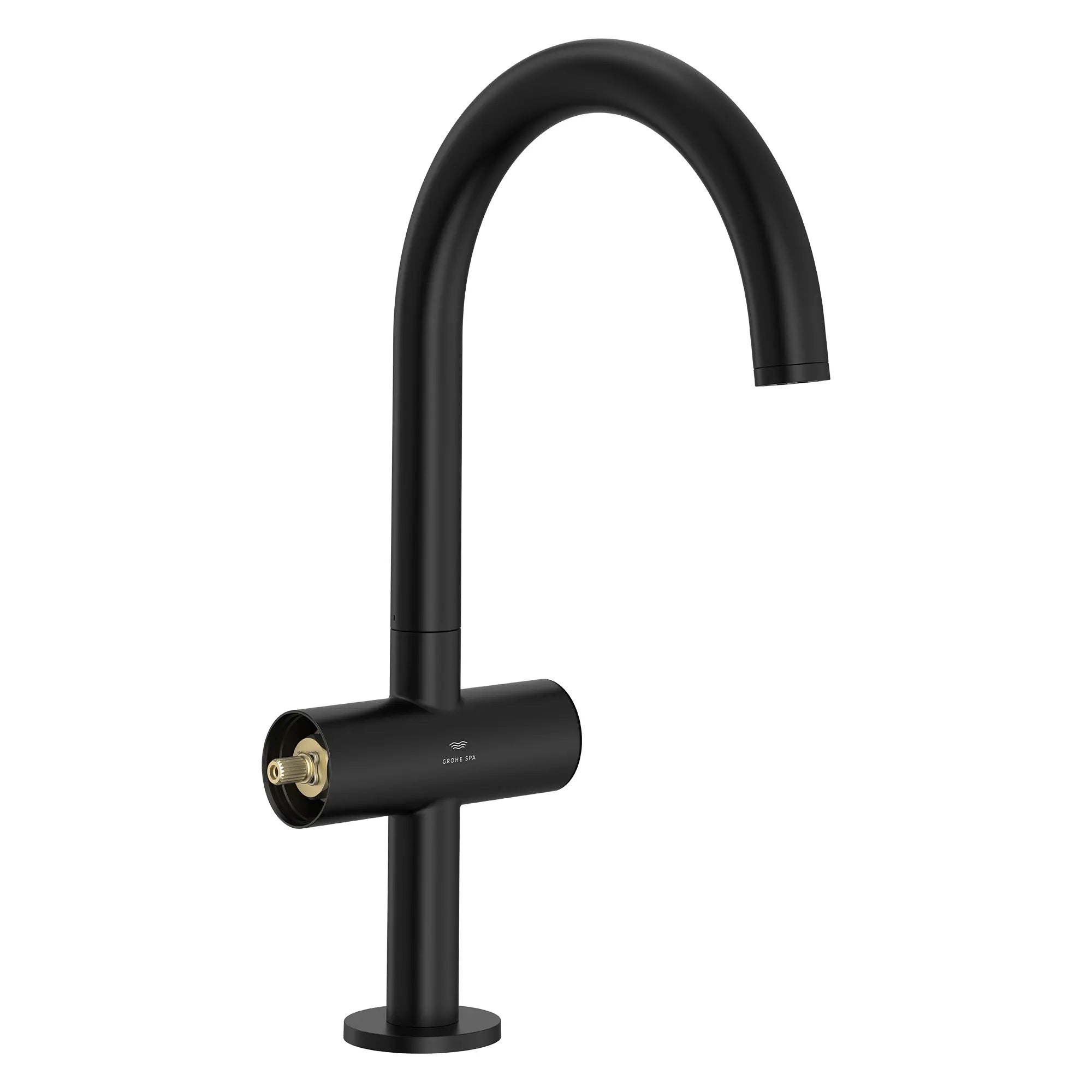 Grand robinet monotrou à deux poignées pour salle de bain 4,5 L/min (1,2 gpm) // MATTE BLACK // 285360_Atrio_PC_SiloRight_211462430_484582430_0002_JANUARY2026_0_CDNwebp.webp