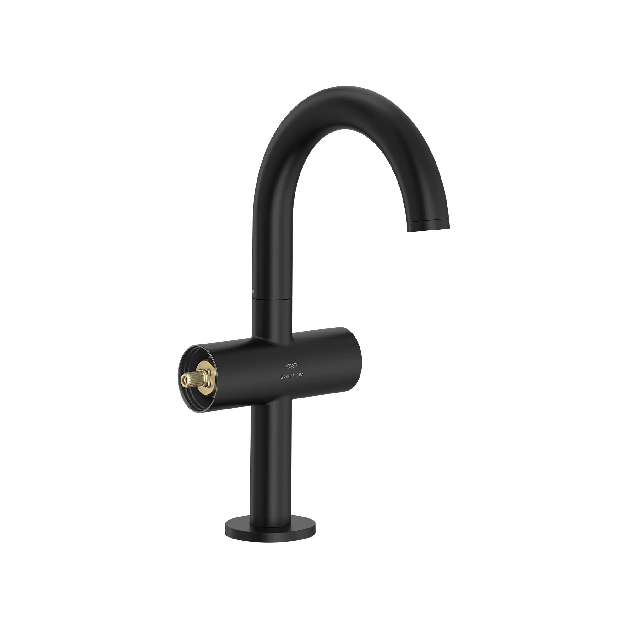 Robinet moyen monotrou à deux poignée pour salle de bain, 4,5 L/min (1,2 gpm) // MATTE BLACK // 285361_Atrio_PC_SiloRight_211482430_484582430_0002_JANUARY2026_0_CDNwebp.webp
