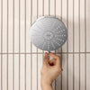 [1117160000] Euphoria 140 with AquaBooster Round Multi Spray Shower Head 1.75 GPM (6.6L/min) - Hard Graphite