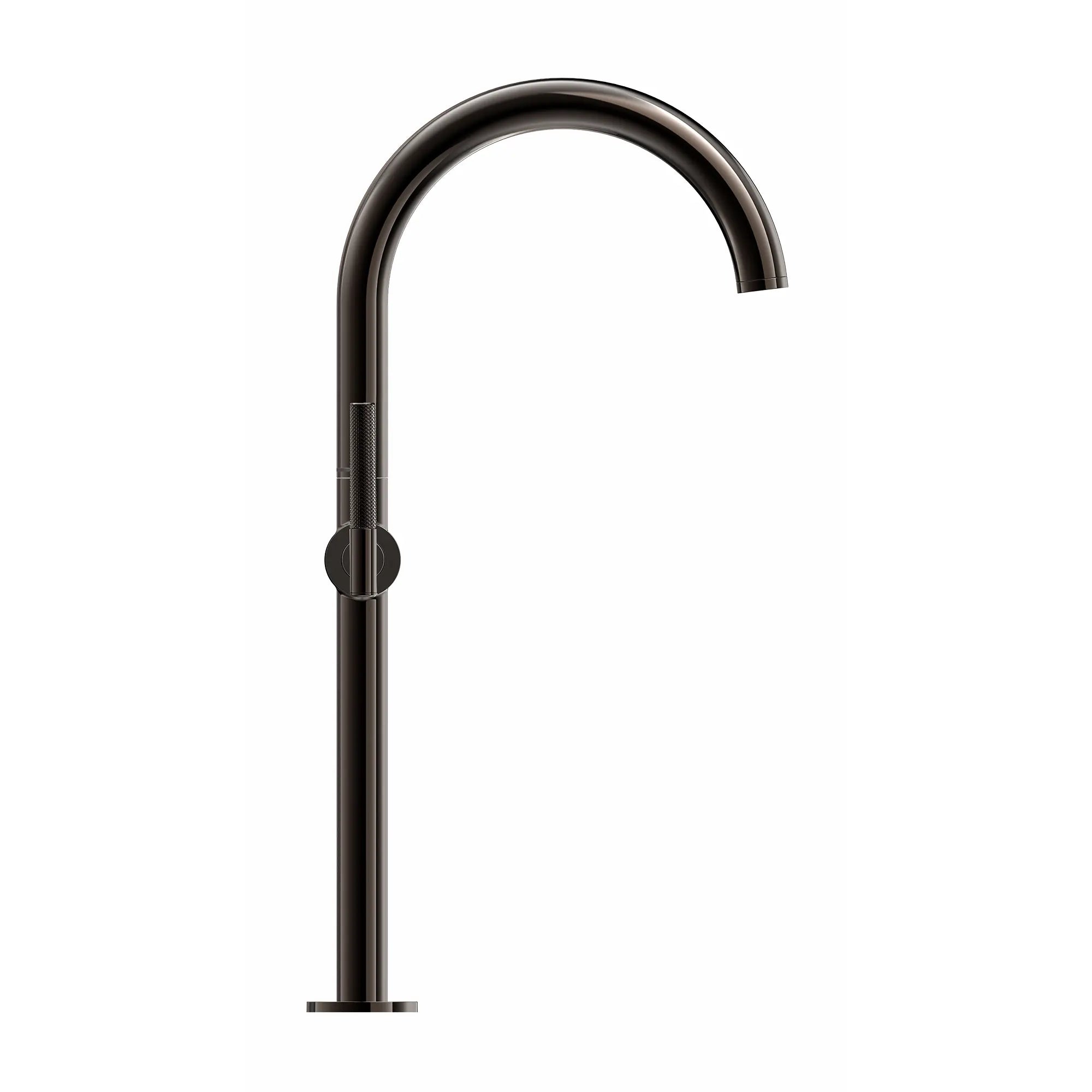 Robinet monotrou pour vasque, à deux poignée, à montage sur plan 4,5 L/min (1,2 gpm) // HARD GRAPHITE // 287681_Atrio_PC_SiloSide_21161A000_48646A000_0001_APRIL2026_0_CDNwebp.webp