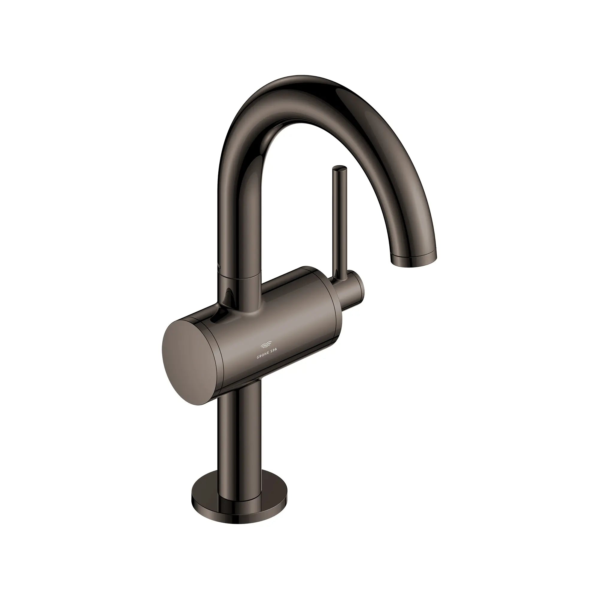 Grand robinet monotrou pour salle de bain, à poignée simple, 4,5 L/min (1,2 gpm) // HARD GRAPHITE // 287746_Atrio_SiloRight_24351A000_0001_MARCH2026_0_CDNwebp.webp
