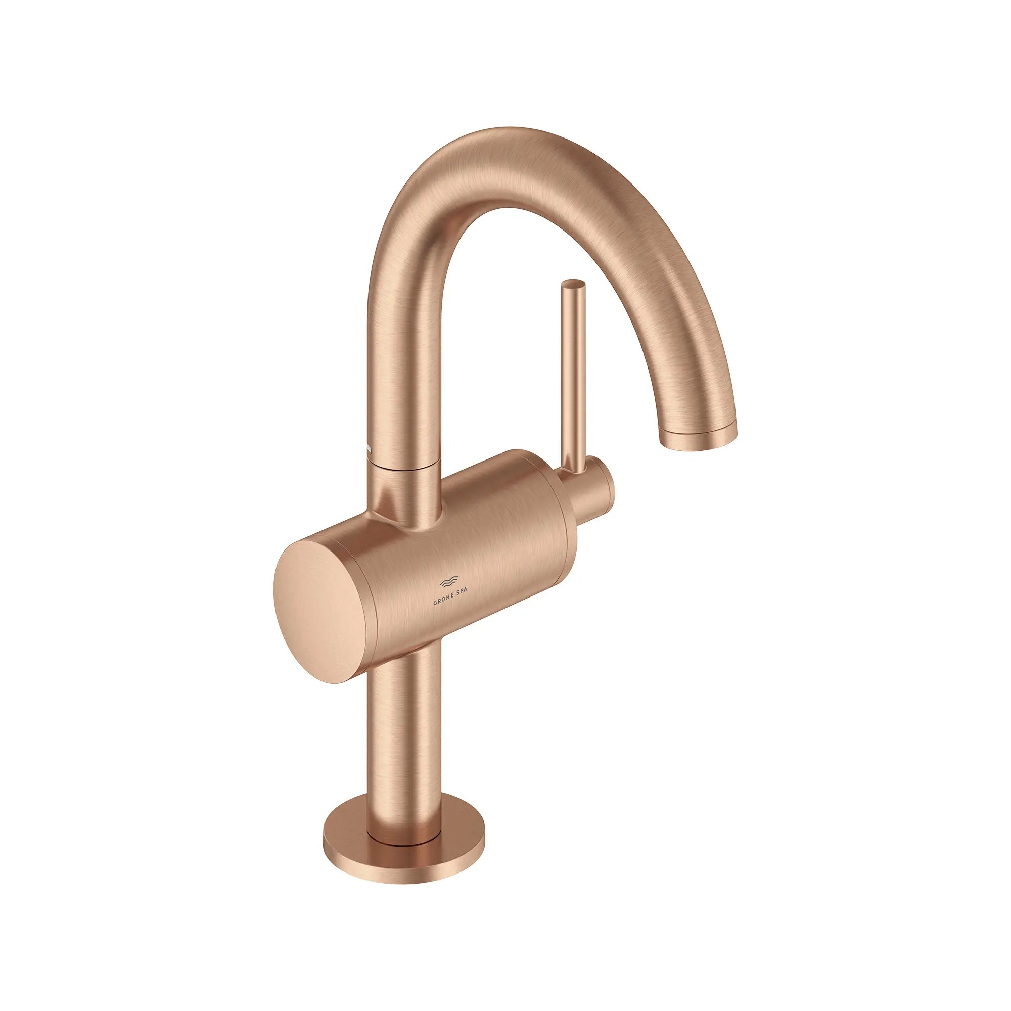 Grand robinet monotrou pour salle de bain, à poignée simple, 4,5 L/min (1,2 gpm) // BRUSHED WARM SUNSET // 287749_Atrio_SiloRight_24351DL00_0001_MARCH2026_0_CDNwebp.webp