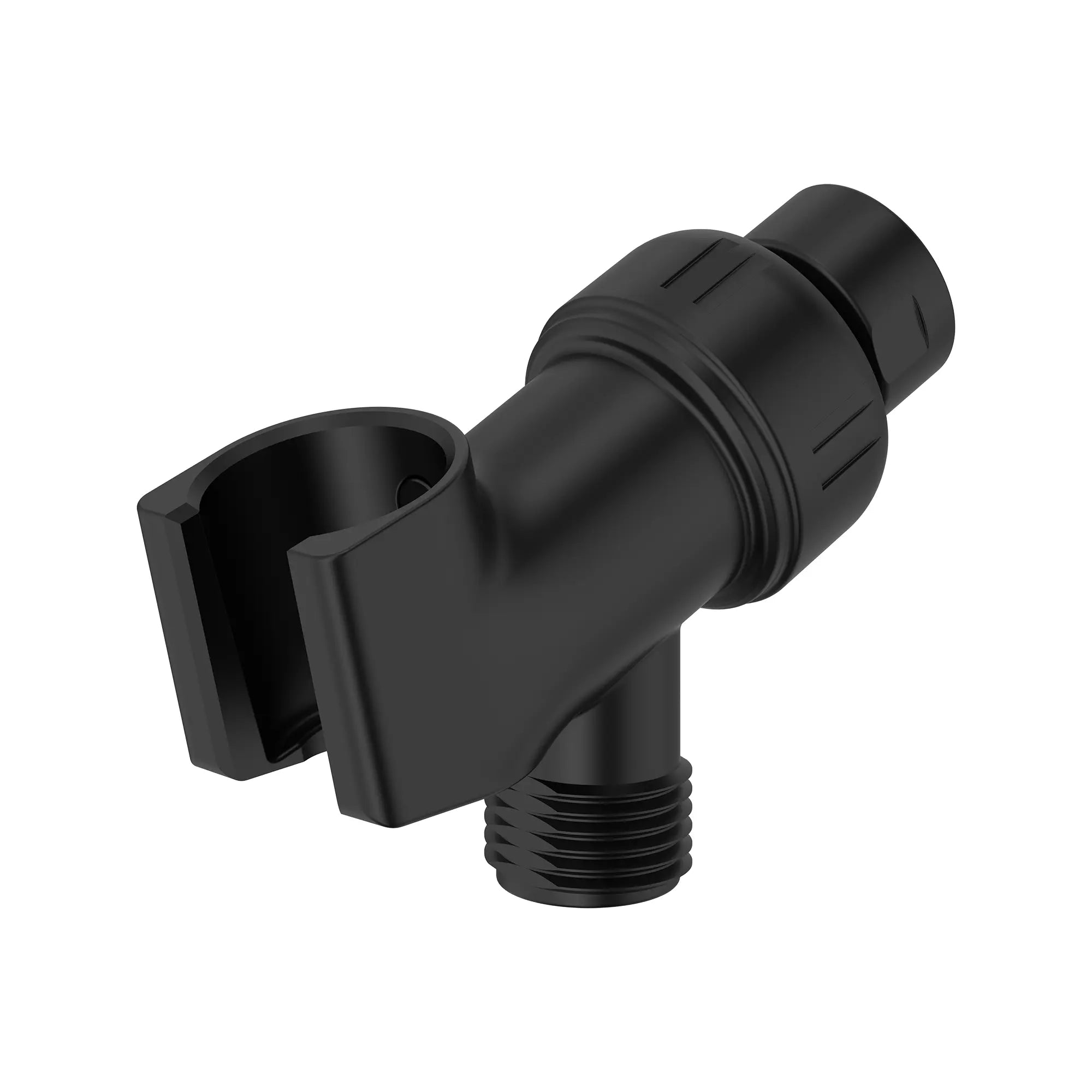 Raccord de porte-douchette à montage sur bras de douche // MATTE BLACK // 287816_CHR_SiloLeft_284182430_0001_MARCH2026_0_CDNwebp.webp
