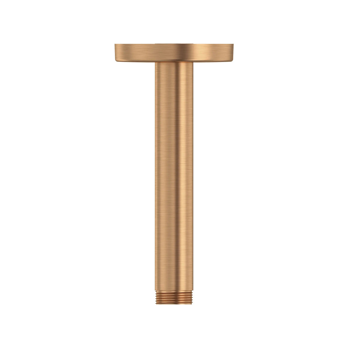 Bras de douche rond de plafond Rainshower de 15,24 cm (6 po) // BRUSHED WARM SUNSET // 288248_Rainshower_SiloRight_27217DL00_0001_FEBRUARY2026_0_CDNwebp.webp