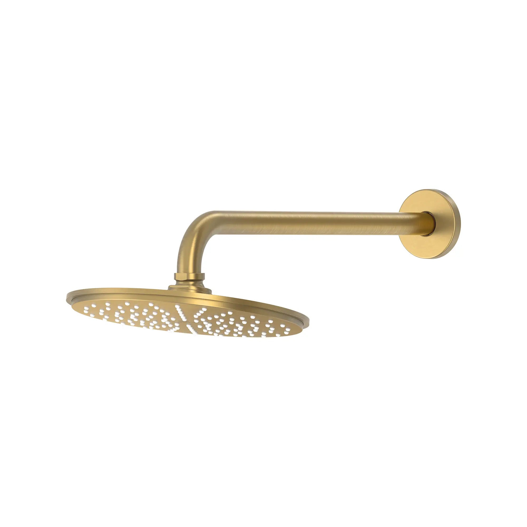 Pomme de douche 210 de 8 po - 1 jet, 6,6 L/min (1,75 gpm) // AUBE FRAÎCHE BROSSÉ // 288258_Rainshower_SiloLeft_27814GN00_28540GN00_0001_July2025_0_CDNwebp.webp
