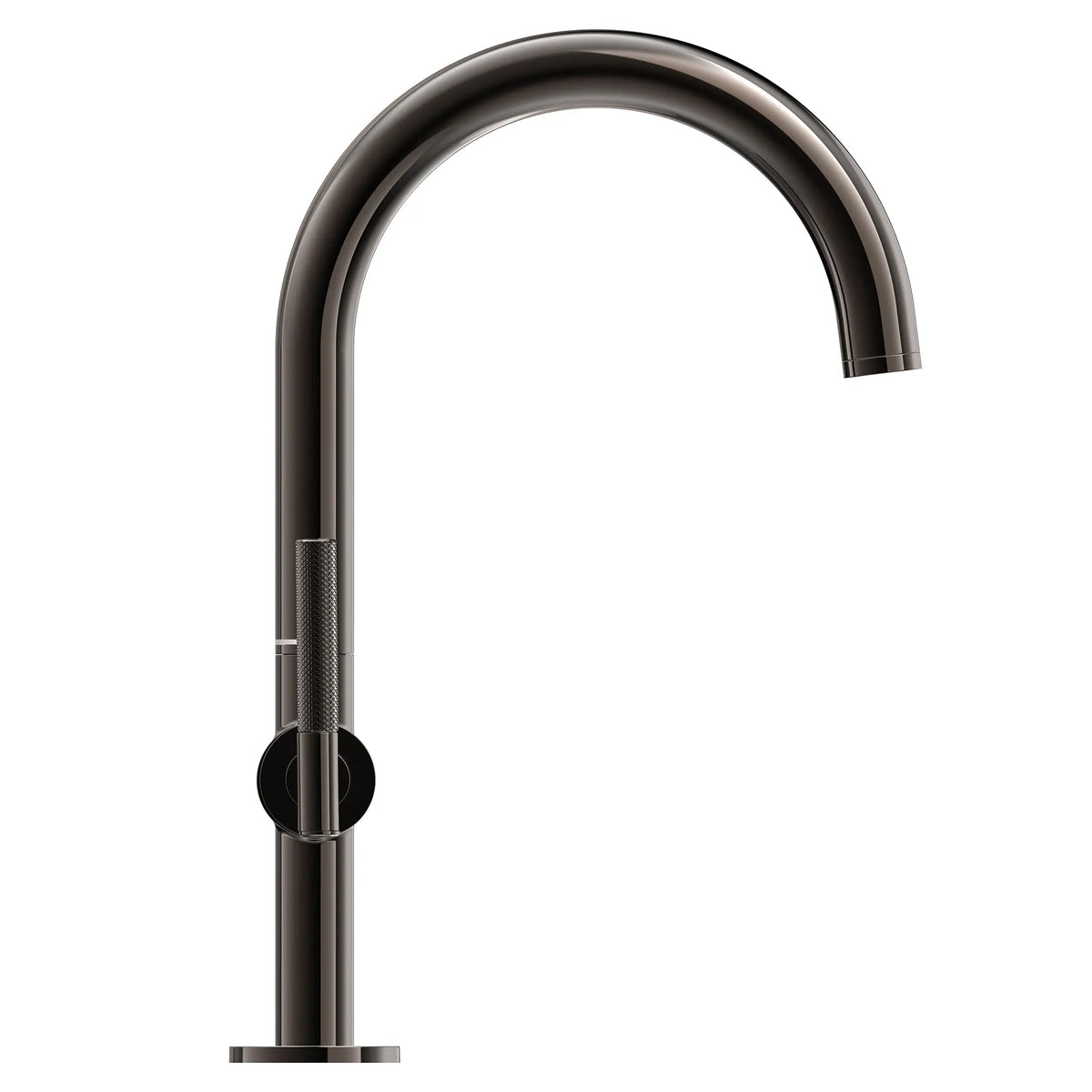 Grand robinet monotrou à deux poignées pour salle de bain 4,5 L/min (1,2 gpm) // GRAPHITE DUR // 288370_Atrio_PC_SiloSide_21146A000_48646A000_0001_JANUARY2026_1_CDNwebp.webp