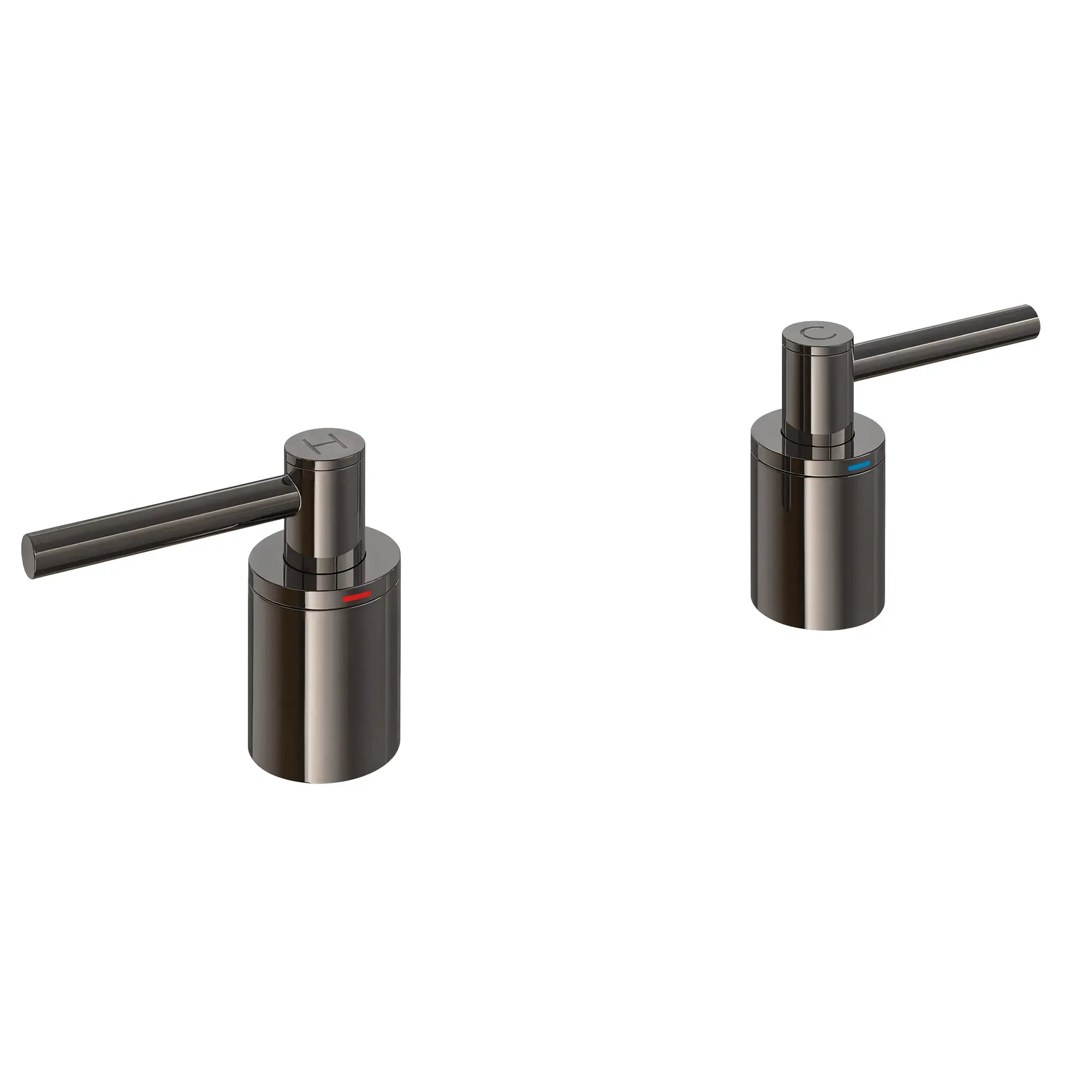 Poignées à levier (paire) pour bec de baignoire // NOIR MAT // 288869_Atrio_SiloRight_14218A000_0001_JULY2026_0_CDNwebp.webp