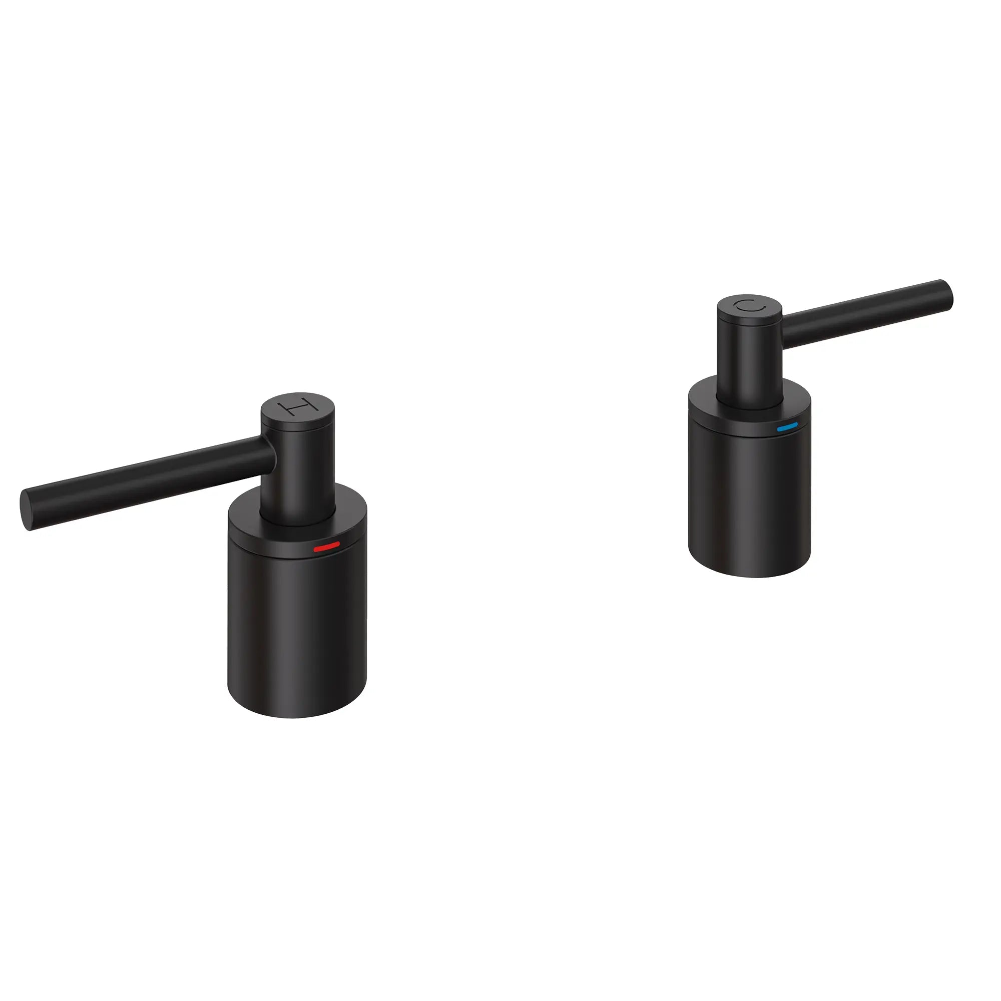 Poignées à levier (paire) pour bec de baignoire // NOIR MAT // 288885_Atrio_SiloRight_142182430_0001_JULY2026_0_CDNwebp.webp