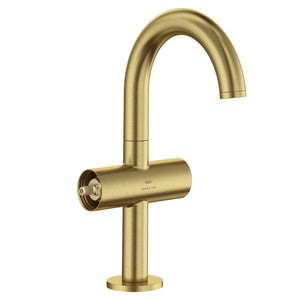 [21148GN0] Atrio Single Hole Two-Handle M-Size Bathroom Faucet without Handles, 1.2 GPM (4.5 L/min) - GROHE StarLight Chrome