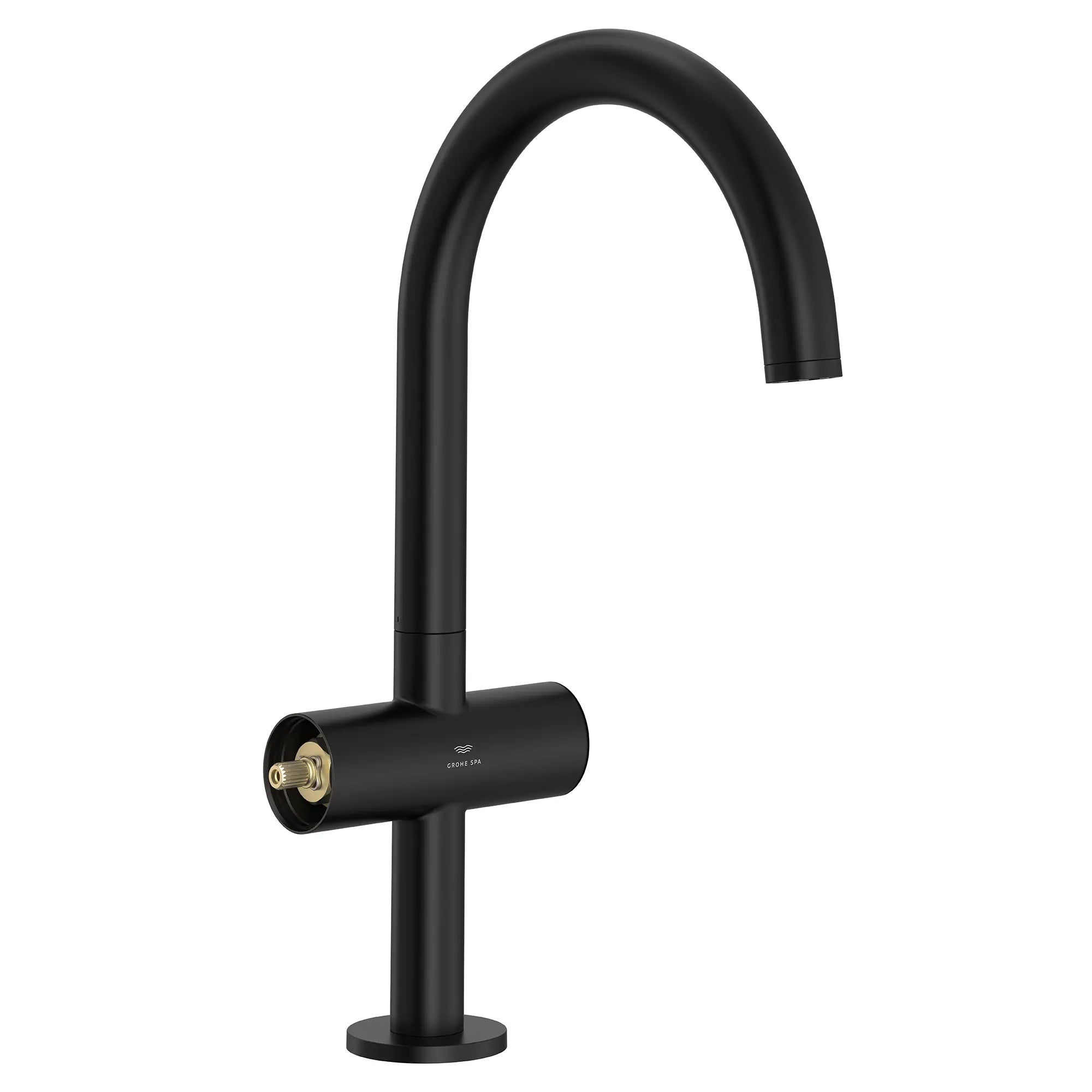 Grand robinet monotrou à deux poignées pour salle de bain 4,5 L/min (1,2 gpm) // MATTE BLACK // 289260_Atrio_PC_SiloRight_211462430_484582430_0002_JANUARY2026_0_CDNwebp.webp