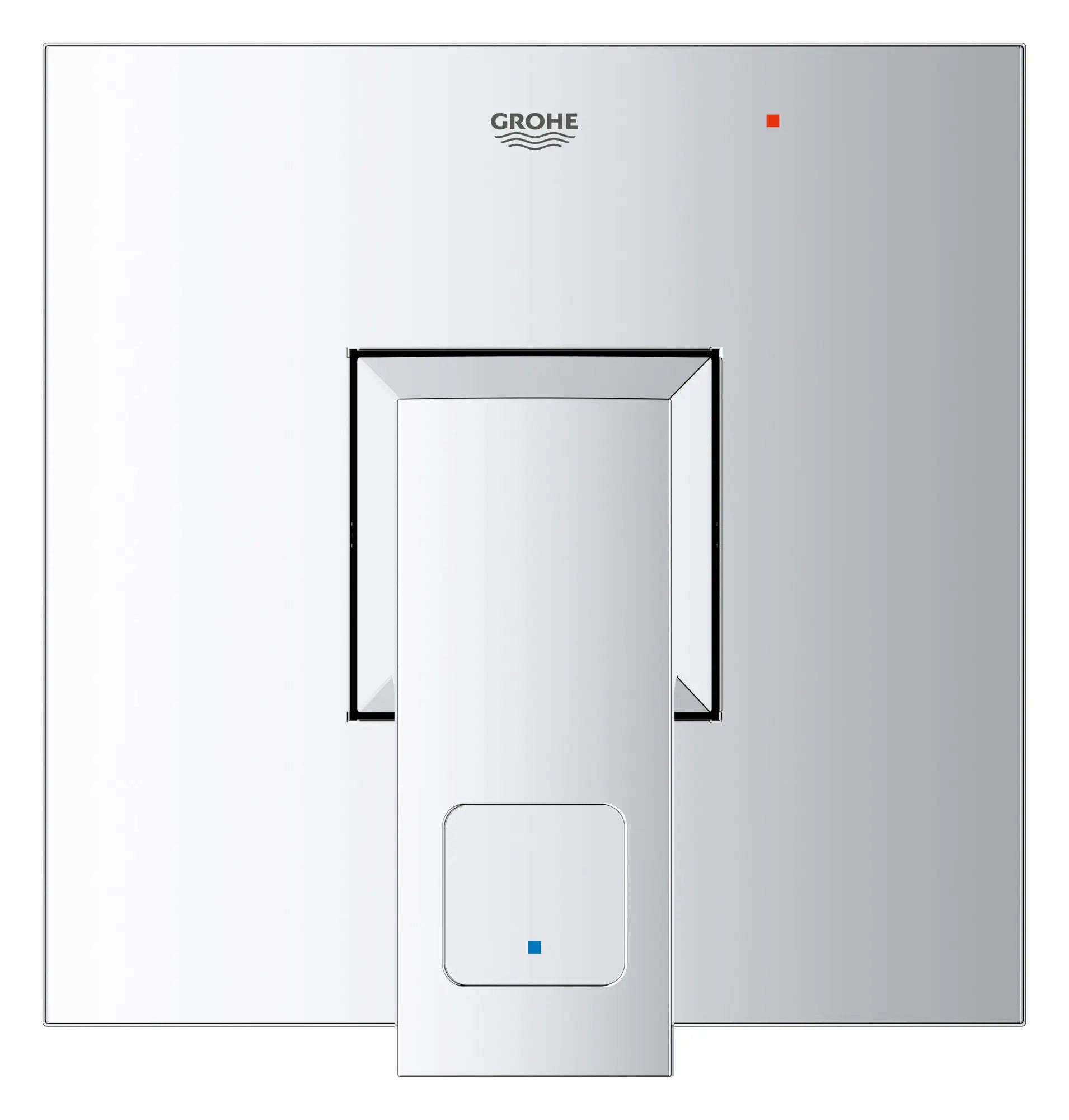 Garniture d’obturateur régulateur de pression Eurocube avec cartouche // CHROME STARLIGHT GROHE // 46608_14469000_0_CDNwebp.webp