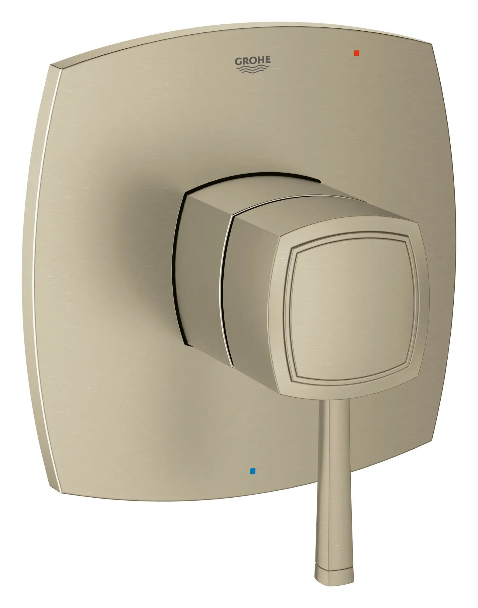 Garniture d’obturateur régulateur de pression Grandera // NICKEL BROSSÉ INFINITYFINISH // 46621_14470EN0_1_0_CDNwebp.webp