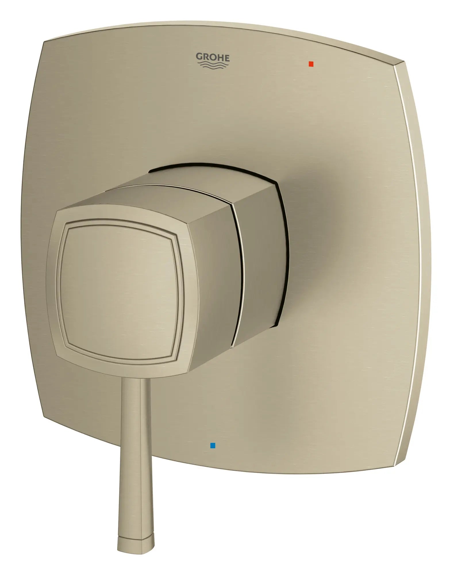 Garniture d’obturateur régulateur de pression Grandera // NICKEL BROSSÉ INFINITYFINISH // 46622_14470EN0_2_0_CDNwebp.webp