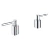 [18034003] Lever Handles (Pair) - GROHE StarLight Chrome