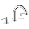 [20072003] 8-inch Widespread 2-Handle S-Size Bathroom Faucet 1.2 GPM - GROHE StarLight Chrome