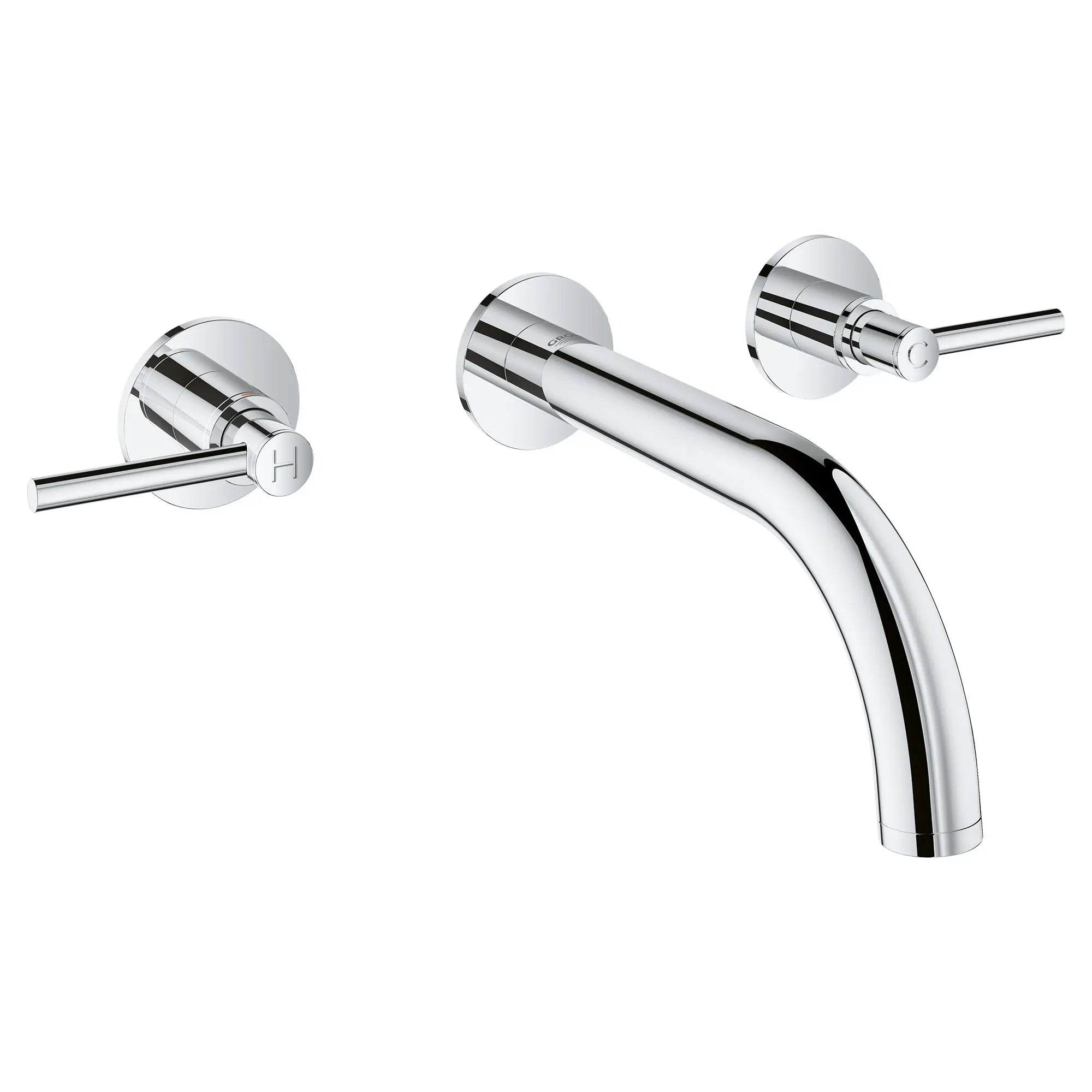 Garniture murale pour vasque // CHROME STARLIGHT GROHE // 48390_20173003_1_0_CDNwebp.webp