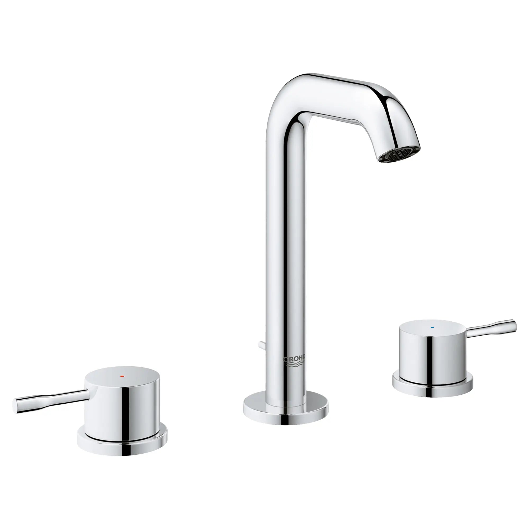 Robinet moyen pour salle de bain, 8 po, 2 poignées, 4,5 L/min (1,2 gpm) // CHROME STARLIGHT GROHE // 48426_2029700A_1_CDNwebp.webp