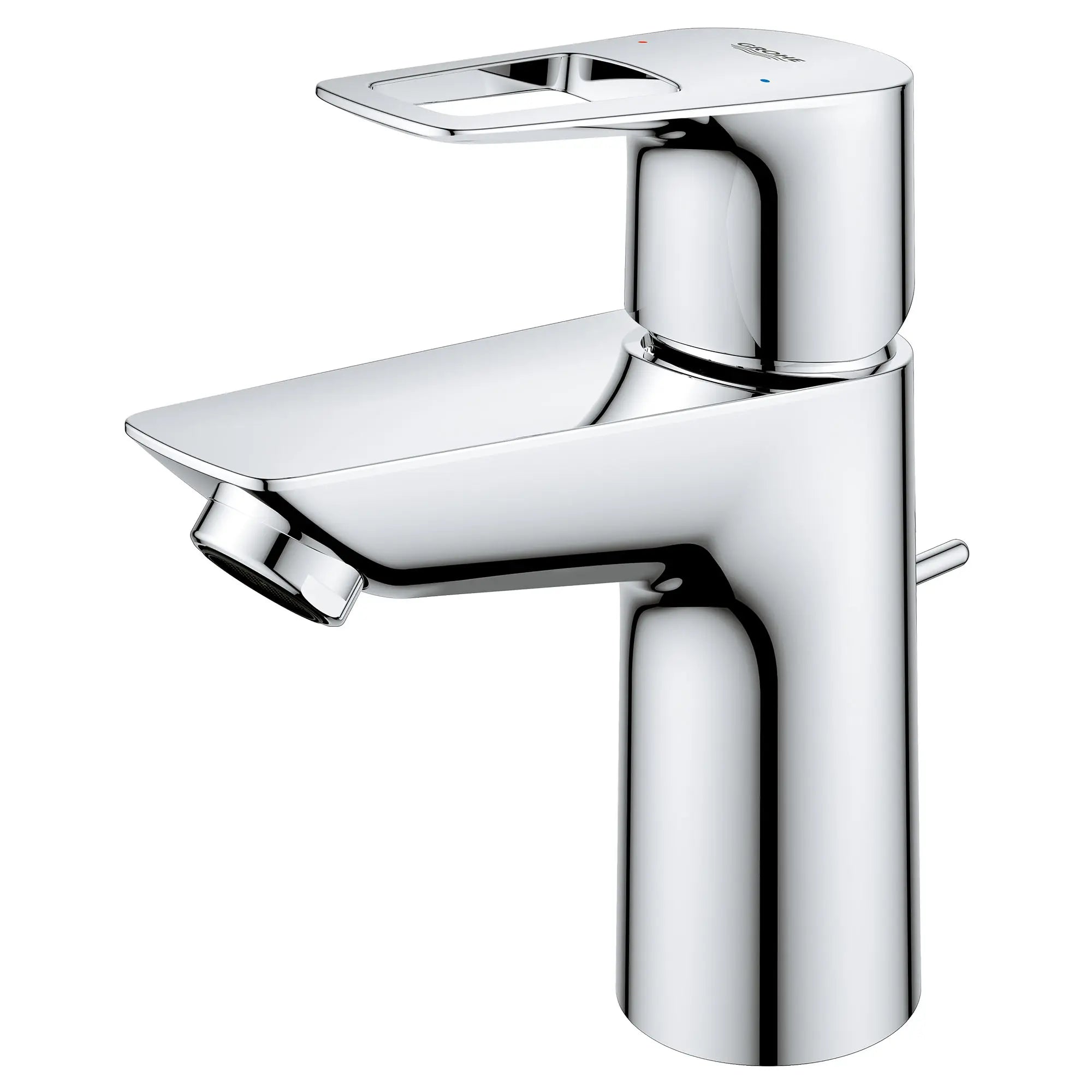 ROBINET DE SALLE DE BAINS MONOTROU À POIGNÉE UNIQUE DE TAILLE PETIT 1,2 GPM (4,56 L/MIN) // CHROME STARLIGHT GROHE // 49380_23084001_1_0_CDNwebp.webp