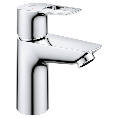 ROBINET DE SALLE DE BAINS MONOTROU À POIGNÉE UNIQUE DE PETITE TAILLE 1,2 GPM (4,56 L/MIN) SANS RENVOI - Chrome StarLight GROHE