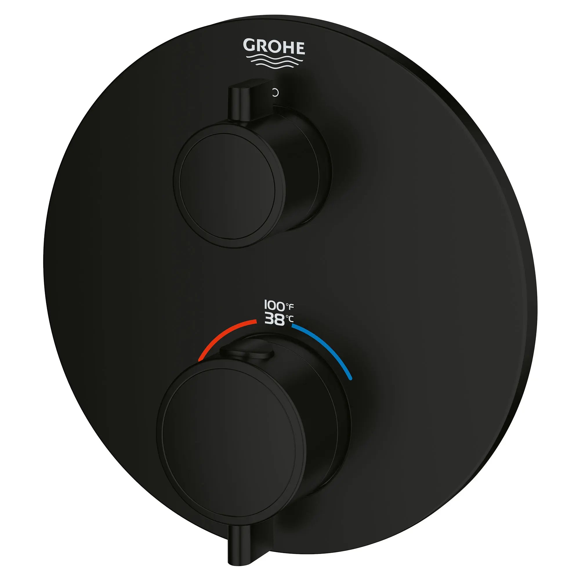 Garniture de valve thermostatique à fonction simple, 2 poignées // NOIR MAT // 49772_241072430_2_0_CDNwebp.webp