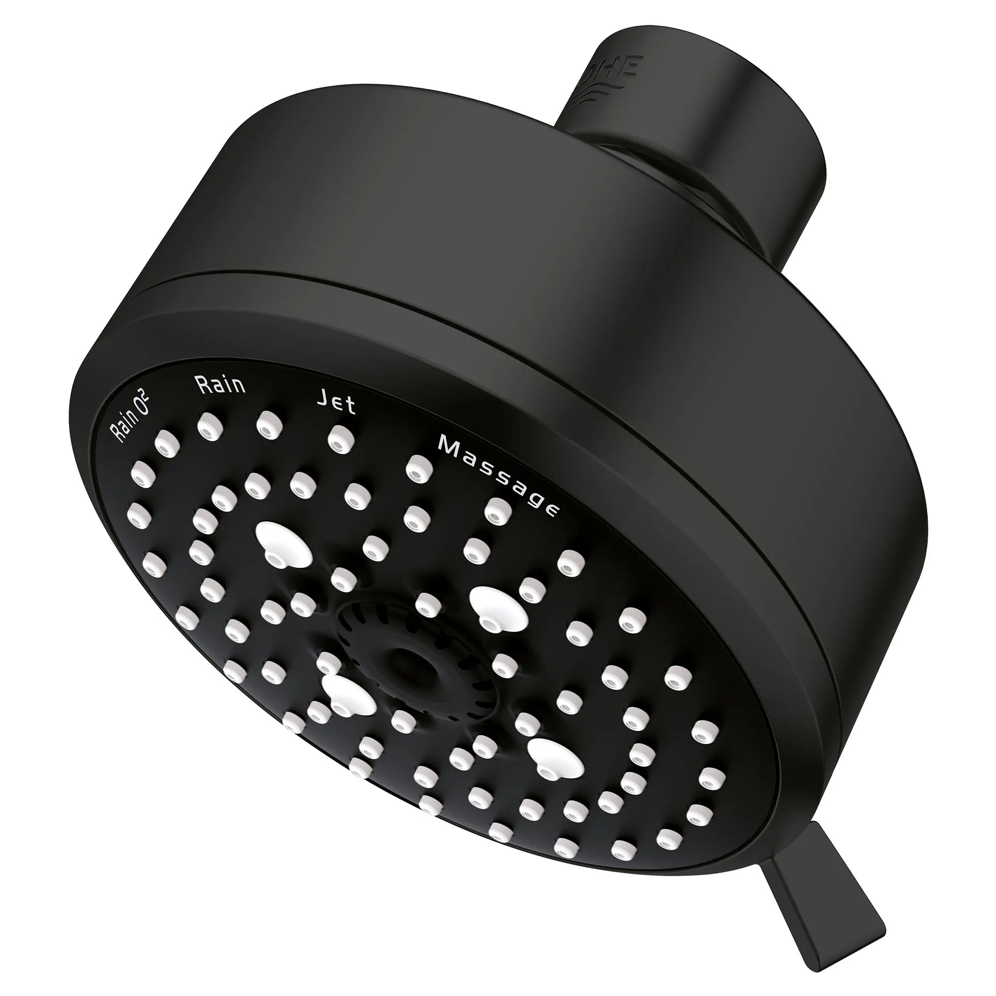 Pomme de douche 100, 4 po - 4 jets, 6,6 L/min (1,75 gpm) // NOIR MAT // 50440_260432431_2_0_CDNwebp.webp